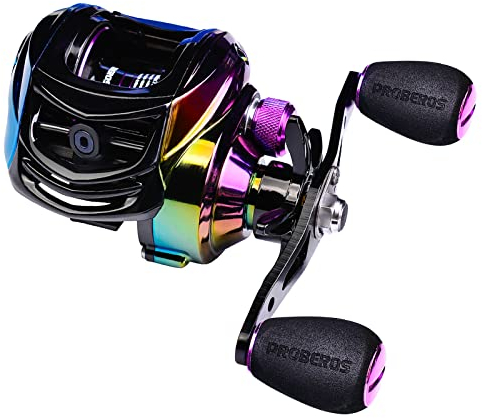 Lixada Baitcasting-Rolle 9 + 1 BB-Lager Angeln Baitcast Reel High Speed 7,2: 1 Angelrolle Bait Cast Wheel Links-/Rechtshand-Angelzubehör