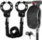 E Scooter Schloss, Handschellenschloss für den E Scooter mit Kupferkern und Rundem Kopf, Fahrradschloss Kettenschloss 60cm mit Aufbewahrungstasche, für Fahrrad, Roller (e scooter schloss with bag)