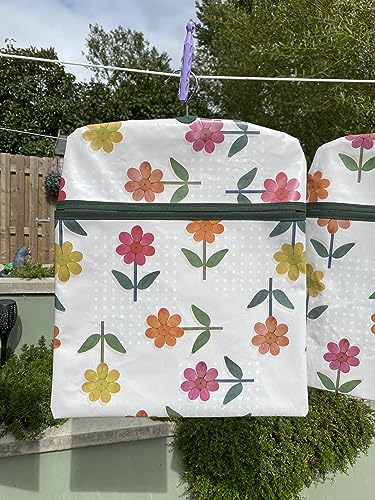 FLOWER POWER. design.. Extra large pegbag. Great Gift.