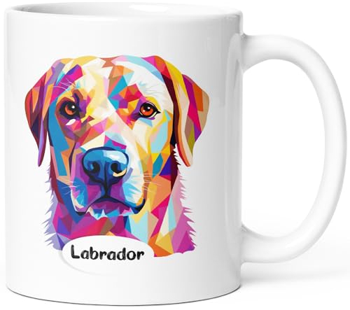 Luigi Collection Mug Chien Labrador Tasse Message Humour drôle Race Animaux. Idée Cadeau Original et Beau Ami Homme Femme Enfant Collègue pour Anniversaire Noël Céramique.