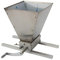 TaNeHaKi Grain Malt Mill Crusher Stainless Steel 2 Roller Crusher Grain Mill Grinder Barley Crusher Grain Crusher Grinder Grain Grinder Machine Barley Crusher Homebrew