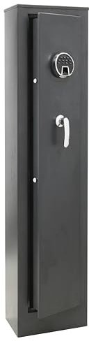 ARREGUI Braco ARM050835 Armero de Acero para 5 Escopetas con Alarma | Apertura Electrónica con Huella Dactilar o con Código | Caja Fuerte para Armas y Rifles | ESPAÑA, PORTUGAL: no homologado