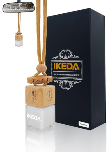 10ml Auto Duft Lufterfrischer | Duftbaum Auto Aufhänger Diffusor (Coconut(square))