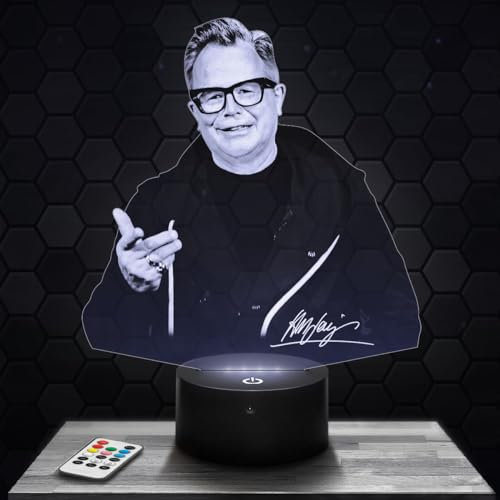 Nachttischlampe H. Grönemeyer Deutscher Sänger Deko Geschenkidee Mann Frau Objekt H. Grönemeyer Erwachsenen-Nachtlicht Deko-Zimmer Geschenk Weihnachtenidee Mann Frau Original