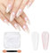 SIUSIO Weiße Perle Chrom Nagelpulver, Iridescent Aurora Pulver Metallische Spiegel Effekt Pigment Pearlescent Mermaid Pigment Pearl Glitter Staub Kit, Nail Art Dekoration, Harz Handwerk