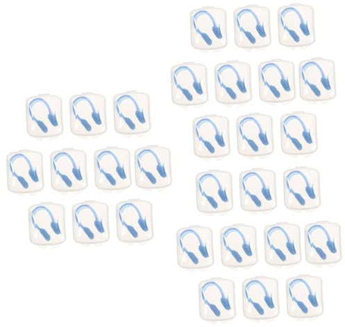 BCOATH 30pezzi Tappanaso per Nuoto Morbido e Confortevole Accessori per Piscina Protezione Contro per Nuotatori