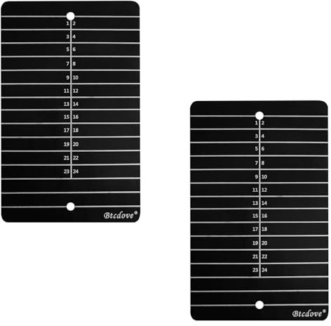 Btcdove Dual Titanium Crypto Seed Phrase Storage Board - Feuerfest, Korrosionsbeständig, Tamper-Proof mit Feststellschrauben - Kompatibel mit Ledger, Trezor, MetaMask & More