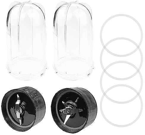 Plastic Juicer Replacement Cup Mixer Blade Set Magic 250W Blender Replacement Parts for MB1001 Series Blender Juicer