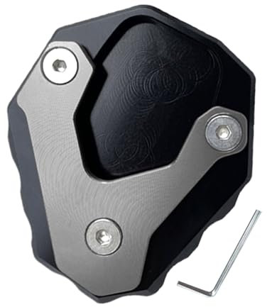 Extensor de soporte para moto | Piezas de motocicleta, antideslizante para soporte lateral – Garaje Bicicletas Aparcamiento Camping