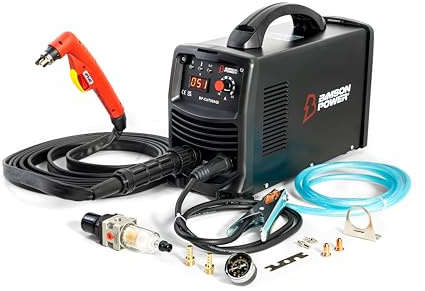 Bimson Power IGBT DC Inverter Plasma Cutter 50A – Portable 230V High-Frequency-Free (HF-Free) Metal Cutting Machine for Stainless Steel, Aluminium, Copper & Carbon Steel – DIY, Workshop & Garage Use