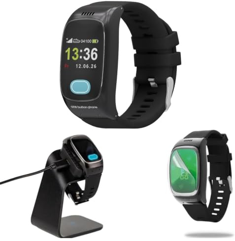 one button phone | Reloj Teléfono GPS SOS Localizador Mayores | Sin Abono