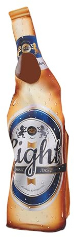 FashionCha Beer Bottle Cosplay Outfit, Costume Prop,