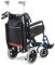 NRS Healthcare Wheelyscooter Reflective Wheelchair Scooter Gehstock/Krückentasche, Schwarz & Burgund