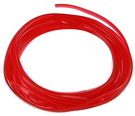 X AUTOHAUX Car Red Trim Strip Line Gap Door Edge Seal Protector 5m 16.4ft