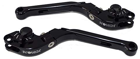 Bremshebel+Kupplungshebel Set schwarz kompatibel mit KTM 390 Duke 2014-2016 KTM IS Duke verstellbar+klappbar