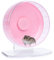 Niteangel Superleise Hamster-Trainingsrad: Leises Spinner Laufrad Mit Verstellbarem Ständer für Rennmäuse, Mäuse Oder Andere Kleintiere (S, Rosa)