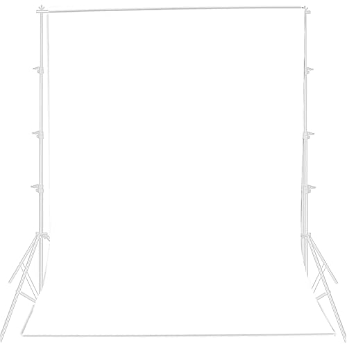 Fotostudio Hintergrund für Fotografie,Faltbare Weiß Screen,2 x 3m Foto Hintergrund Weißscreen Stoff,Modefotografie Weißscreen,Videoaufnahme Weißscreen,Weißscreen