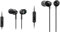 Sony MDR-EX110AP Cuffie in-ear con microfono, Auricolari in silicone, Nero & Mdr-Ex15Ap Cuffie In-Ear con Microfono, Auricolari in Silicone, Nero