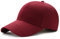 Bakicey Baseball Cap Unisex - Kappe Aus Baumwolle, Erwachsenen Casual Reine Farbe Baseboard Mütze Verstellbar, Athletic Kappe Für Damen Und Herren (Rotwein)