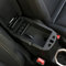 YEE PIN Compatibile con Fiat 500 x 2016 + scatola portaoggetti per console centrale, organizer per braccioli, accessori con tappetino antiscivolo