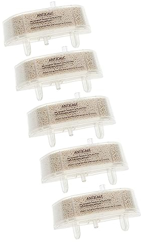 vhbw 5x Cartouche anticalcaire compatible avec Rowenta Steam Power VP6555RH / 4Q0, VP6557 nettoyeur vapeur