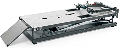 Tisch – Fußbrücke zur Reparatur von Fahrrädern, elektrisch (Lieferung ohne Halterung für Lenker Ref. 149840), ideal für VAE, Fat Bike