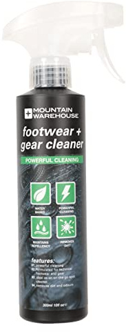 Mountain Warehouse Footwear and Gear Cleaner - Long Lasting, Easy to use & Powerful Cleaner - Best for Spring Summer, Walking, Outdoors & Daily Use in Wet Weather
