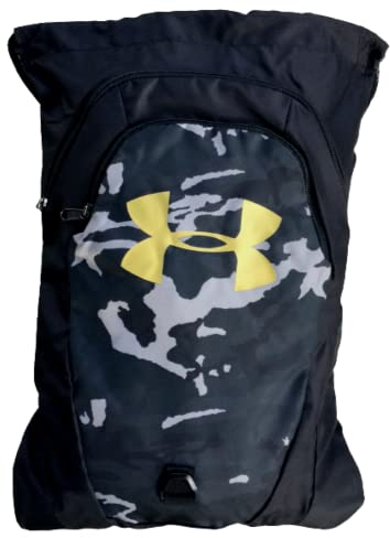 Under Armour Undeniable 2.0 Sackpack, Schwarz Camo (009)/Gold, Einheitsgröße