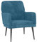 vidaXL Sessel Relaxsessel Relaxstuhl Loungesessel Polstersessel Wohnzimmersessel Lesesessel Fernsehsessel Polsterstuhl Blau 62x79x79cm Samt