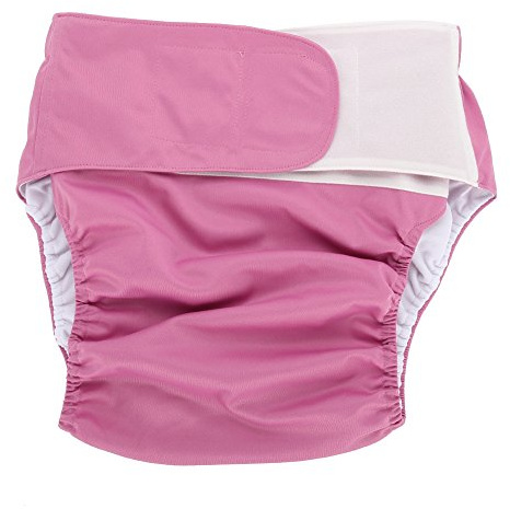 Couche Femme, Verstellbare Große Windel Windeln für Erwachsene Frauen Blue305 Erwachsene Stoffwindel Wiederverwendbar Waschbar (Rot 306)