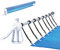 SUBTLETY 105cm-615cm Enrouleur pour Bâche de Piscine Système d'enroulement Mobile avec Roues et Bandes Résistant aux Intempéries pour Bâche Solaire & Couverture Film Rouleau Suspendu