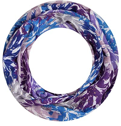 Majea Damen Loop Schal, schmal, lila Damen Artikel-Nr.442055