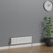 WarmeHaus Radiateur traditionnel blanc horizontal triple colonne radiateurs en fonte chauffage central 300x1012mm
