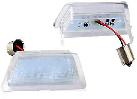 XENITE Heckleuchte Kennzeichen 1pcs 12V Kennzeichenbeleuchtung Für Opel Astra G 1998-2004 Nummernschildbeleuchtung
