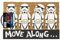 Star Wars Door Mat (Move Along Design) Coir Doormat, Outside and Inside Door Mat 40cm x 60cm, Gifts for Men and Women - Official Merchandise