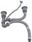 Kit de vidange double pour évier en PVC, kit de vidange universel, plusieurs déodorants, drainage rapide et flexible pour lavabo