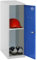 Simon Rack Simonlocker Kommode, klein, 915 x 400 x 500 mm, Amario aus Metall, inkl. Schlüssel, Grau/Blau