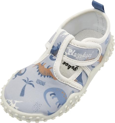 Playshoes Aqua Shoes, Dino Allover, 7/7.5 UK Child