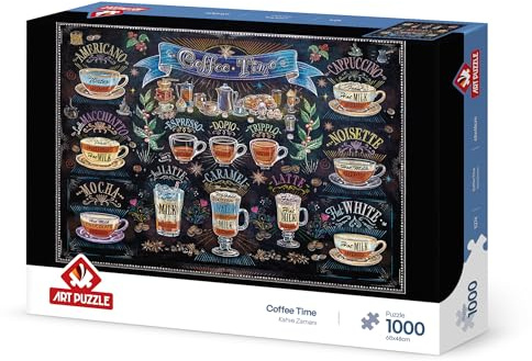 Art Puzzle Coffee Time 1000 Teile Puzzle