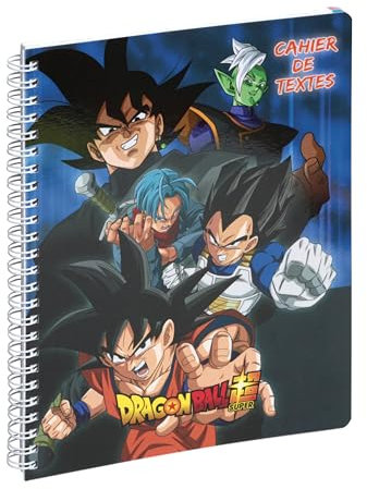 EXACOMPTA - 9904462E – Hausaufgabenheft Dragon Ball S – 17 x 22 cm – blaues Design