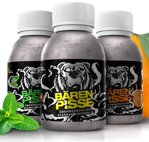 Eisenbär Riechsalz Made in Germany/EXTREM STARK/Für Strongman, Powerlifting und andere Kraftsportarten/Extrem Lange Wirkung
