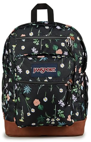 JanSport Cool Backpack with 15-inch Laptop Sleeve, Large Computer Bag Rucksack with 2 Compartments, Ergonomic Straps, Bewitched Blooms
