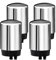 Brita® Lot de 4 cartouches filtrantes de rechange pour robinet Brita® Compatible avec les systèmes de filtration de robinet Brita® Chromé