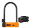 Robust Bicycle U-Lock Combination - Anti-Theft 4-Digit Combination Shackle Lock | Resettable Bicycle U-Lock with Paddle Lock, Strong and Secure Bicycle Lock for