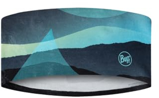 BUFF®| Thermonet Headband Female Adult, Warm, Comfortable, Recycled Materials, Lightweight, Breathable, Thermal Insulation, Snow, One Size