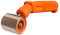 HOMSFOU Edelstahl Wandsticker Rolle Flachdruckroller DIY Werkzeug +Orange Perfekt Für Tapeten Und Wanddekoration