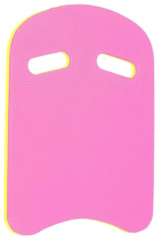 Rynvarl Planche de Natation en Mousse EVA Forme U – Flotteur Piscine Antidérapant pour Apprentissage, Entraînement et Sécurité Aquatique – 44x30x2.8cm (Rose)