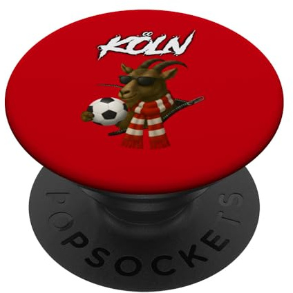 Köln Fußball Bock – Rheinisches Fan Design PopSockets Klebender PopGrip