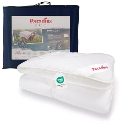 PARADIES Nima-Fill Bio medium warme Bettdecke mit Jojoba 135x200