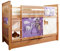 Etagenbett Doppelbett Stockbett Sammy teilbar Buche massiv Natur